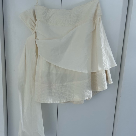 FARM Rio Cream Mini Skirt / NWT - Picture 6 of 6